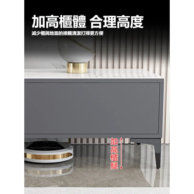 【歐德沐】簡約電視櫃200*30*40cm 雙色可選 加寬櫃面 不鏽鋼櫃腿(電視櫃 收納櫃 置物櫃 客廳桌 預購15天)