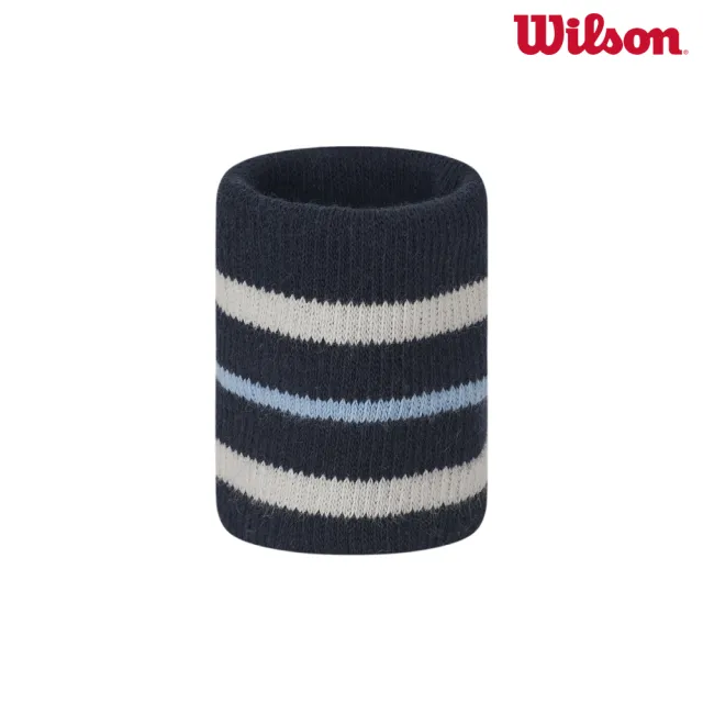【WILSON】Classic Terry Wristbands Classic Navy 配件 護腕 海軍藍 WA00087U001002