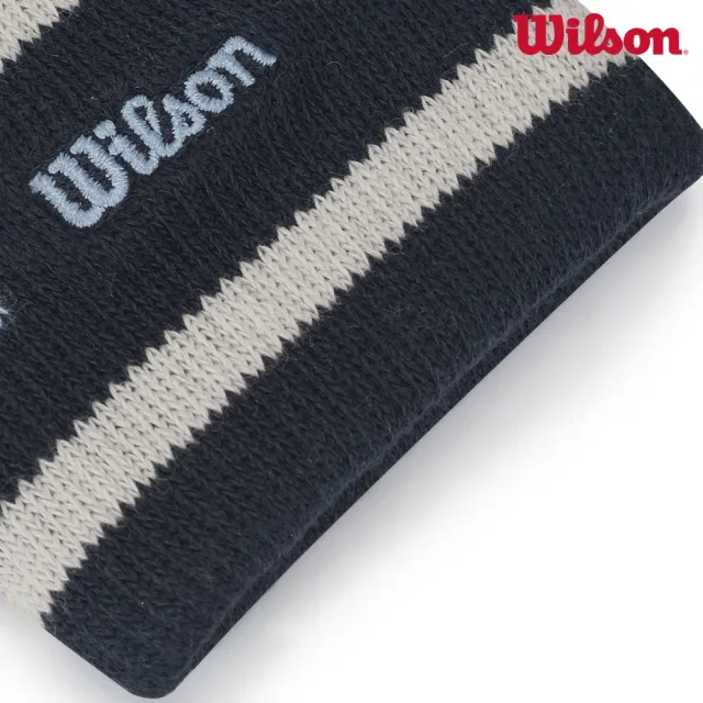 【WILSON】Classic Terry Wristbands Classic Navy 配件 護腕 海軍藍 WA00087U001002