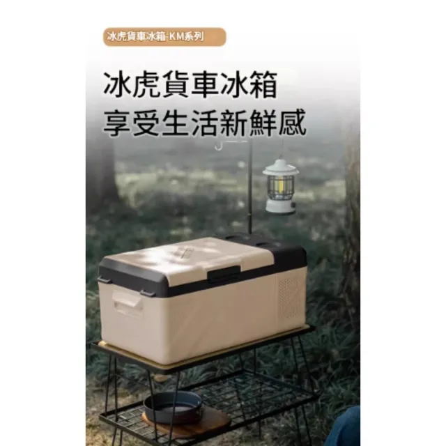 【Alpicool】冰虎 15公升 單槽行動冰箱 車用移動冰箱 露營 壓縮機 冷藏冷凍 沙色限量版 KM15 總代理公司貨