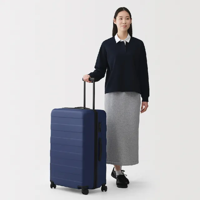 【MUJI 無印良品】四輪硬殼止滑拉桿箱105L(共5色)