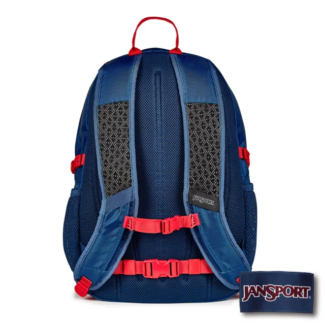 【JANSPORT】雙11 AGAVE 戶外系列後背包(海軍藍)