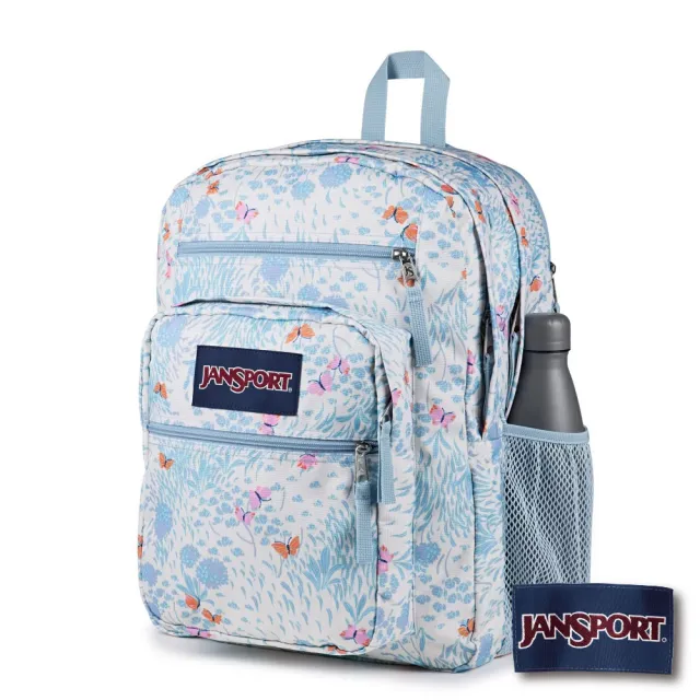 【JANSPORT】雙11 BIG STUDENT 校園系列後背包(輕盈白)