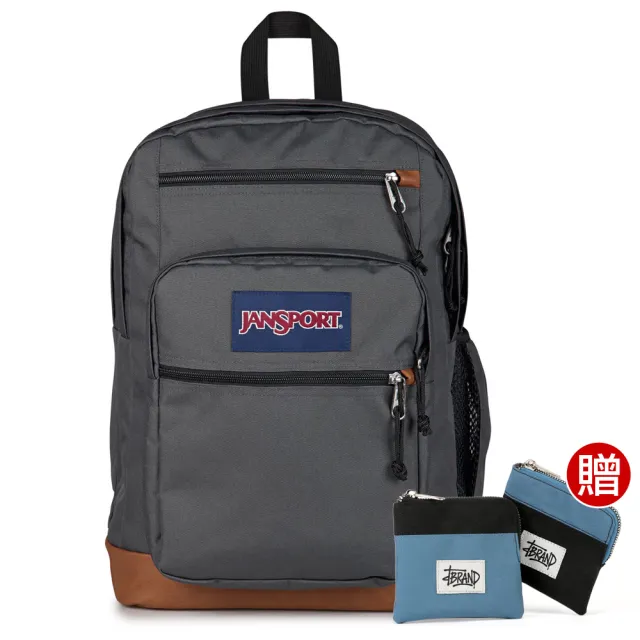 【JANSPORT】COOL STUDENT 校園系列後背包(煙燻灰)