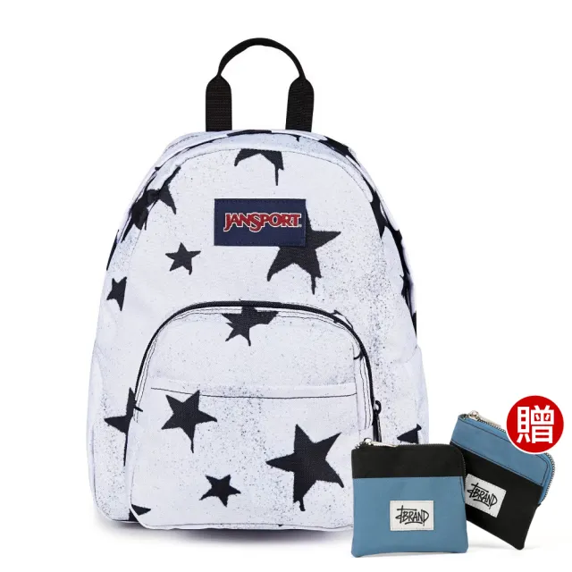 【JANSPORT】HALF PINT 校園系列小款後背包(耀眼白)