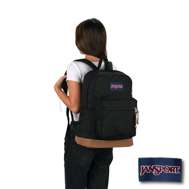 【JANSPORT】雙11 RIGHT PACK 校園系列後背包(經典黑)