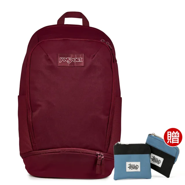 【JANSPORT】SERENITY PACK 都會系列後背包(櫻桃紅)