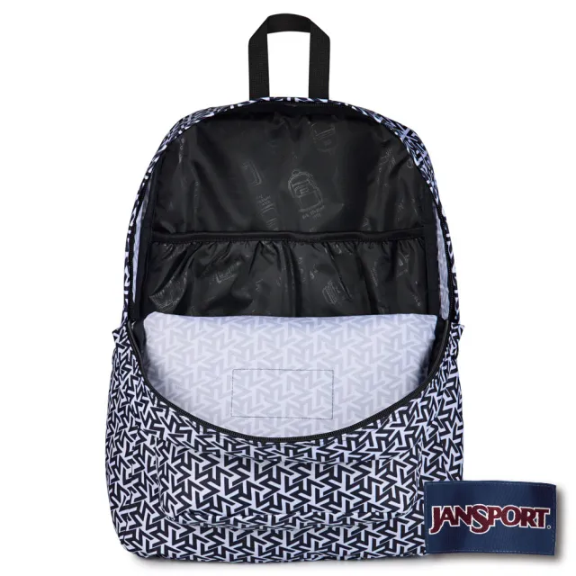 【JANSPORT】雙11 SUPERBREAK PLUS 校園系列後背包(黑白印花)