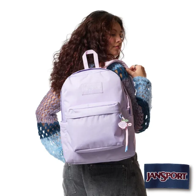 【JANSPORT】雙11 買一送一。送零錢包 SUPERBREAK PLUS CHARMED 校園系列後背包(多色任選)