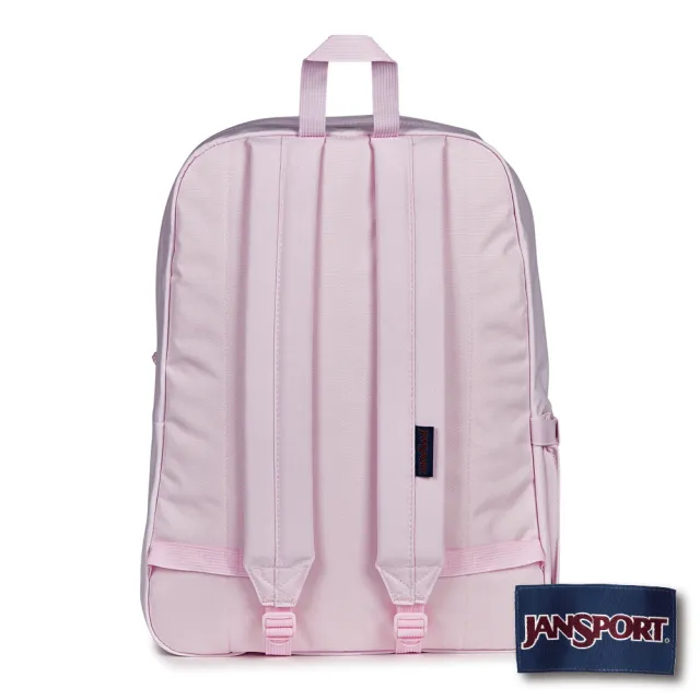 【JANSPORT】雙11 SUPERBREAK PLUS FX 校園系列後背包(冰晶粉)