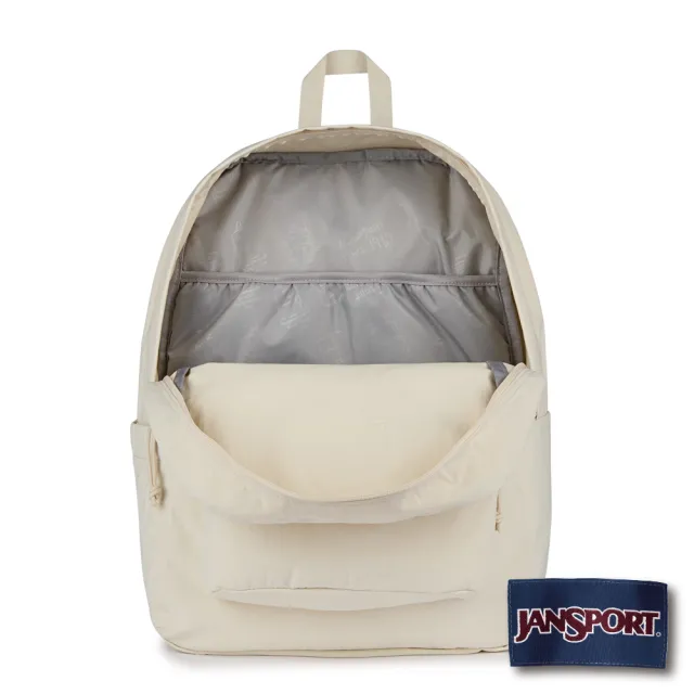 【JANSPORT】雙11 SUPERBREAK PLUS FX 校園系列後背包(銀灰白)