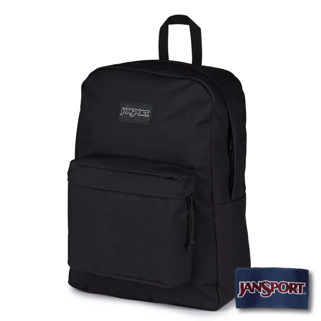【JANSPORT】雙11 SUPERBREAK PLUS FX 校園系列後背包(經典黑)