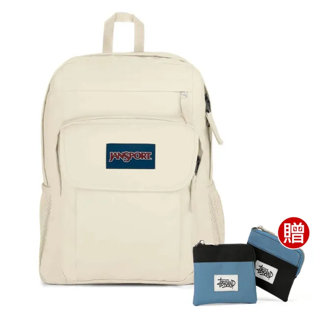 【JANSPORT】UNION PACK 校園系列後背包(奶油米)
