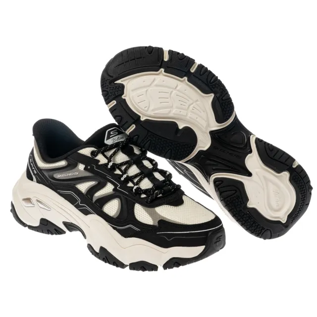 【SKECHERS】女鞋 休閒系列 休閒鞋 瞬穿舒適科技 DLITES 6.0(150704WBK)