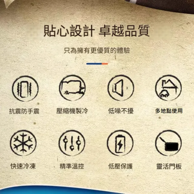 Alpicool 冰虎 通路限定 露營行動冰箱 30公升 強效壓縮機(露營 車露 野營 保冰 冷藏冷凍 擺攤市集)