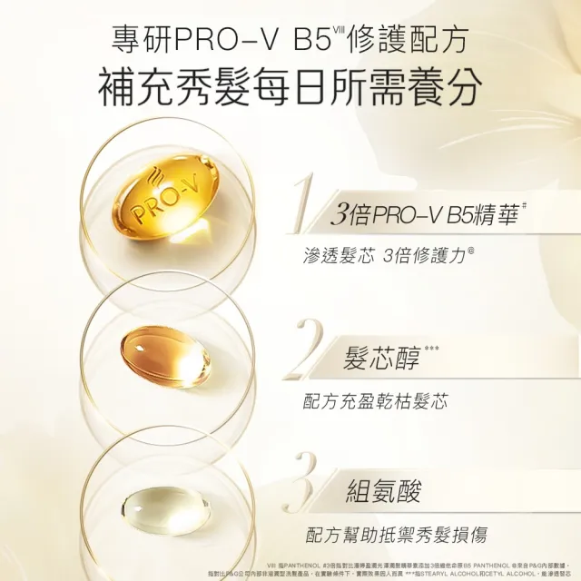 【PANTENE 潘婷】3分鐘奇蹟精華髮膜/護髮素180mlx5入(茉莉山茶香/輕盈/多效修護/染燙/乳液)