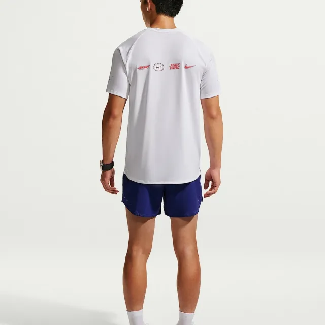 【NIKE 耐吉】短袖上衣 男 AS M NK DFADV STRIDE UNSTP SS 運動 休閒 白色 (IO1418100)