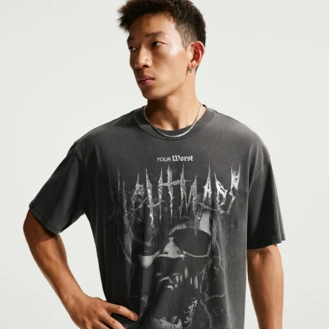 【NIKE 耐吉】短袖上衣 男 AS JM M NK TEE LSE OG NIGHTMAR 運動 休閒 黑色 (IM5067010)