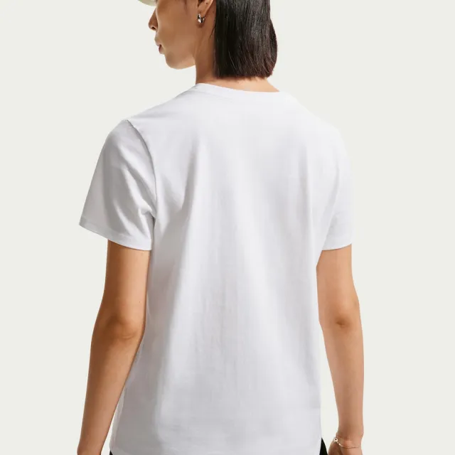 【NIKE 耐吉】短袖上衣 女 AS W NSW CLUB SS GFX TEE 運動 休閒 白色 (IW1195100)