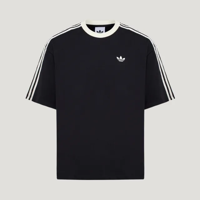 【adidas 愛迪達】短袖上衣 男 三葉草 亞規 OVSZ TEE U 黑 KT7778