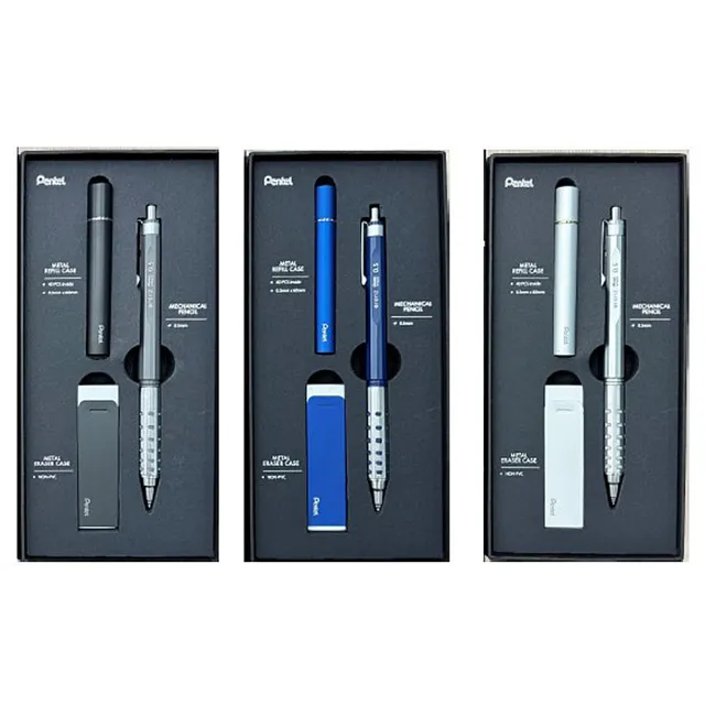【Pentel 飛龍】XPPC80EZ 高級自動鉛筆組