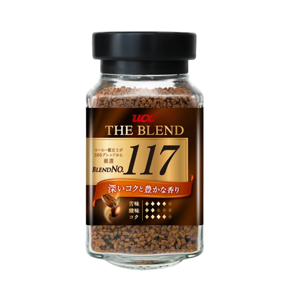 【UCC】117即溶咖啡90g/罐x2組(共6罐)