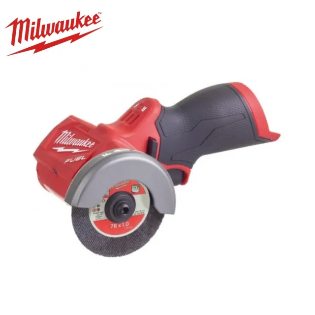 【Milwaukee 美沃奇】12V鋰電無刷3吋砂輪機M12 FCOT空機 原廠公司貨