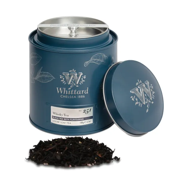 【Whittard】威士忌風味紅茶 Whisky NO.251(罐裝)