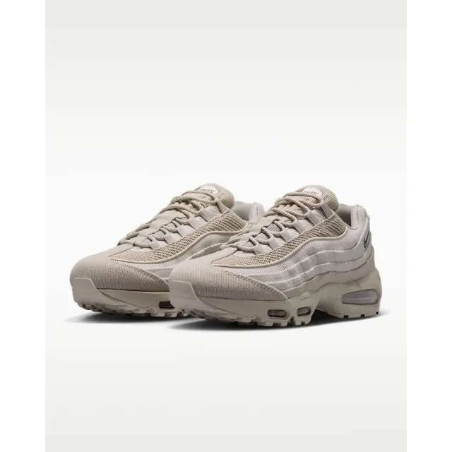 【NIKE 耐吉】運動鞋 休閒鞋 男鞋 NIKE AIR MAX 95 BIG BUBBLE 氣墊 緩震 米白 (IM9605200)