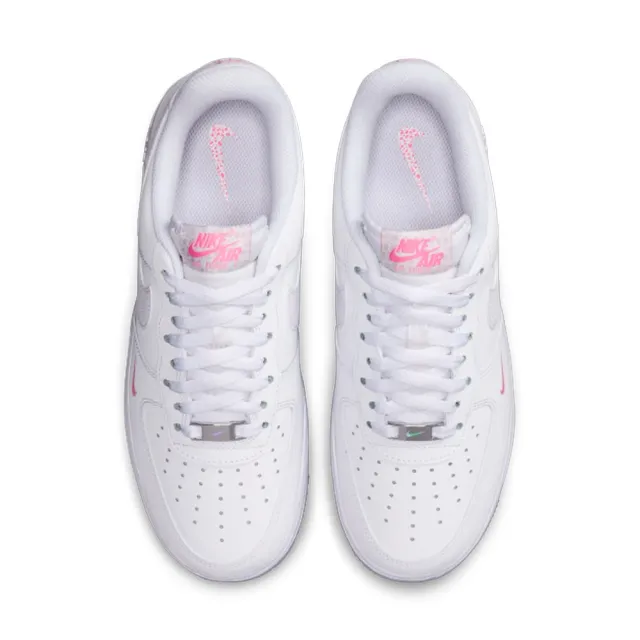【NIKE 耐吉】運動鞋 休閒鞋 女鞋 W AIR FORCE 1 07 AF1 經典 舒適 白粉 (IV4453100)