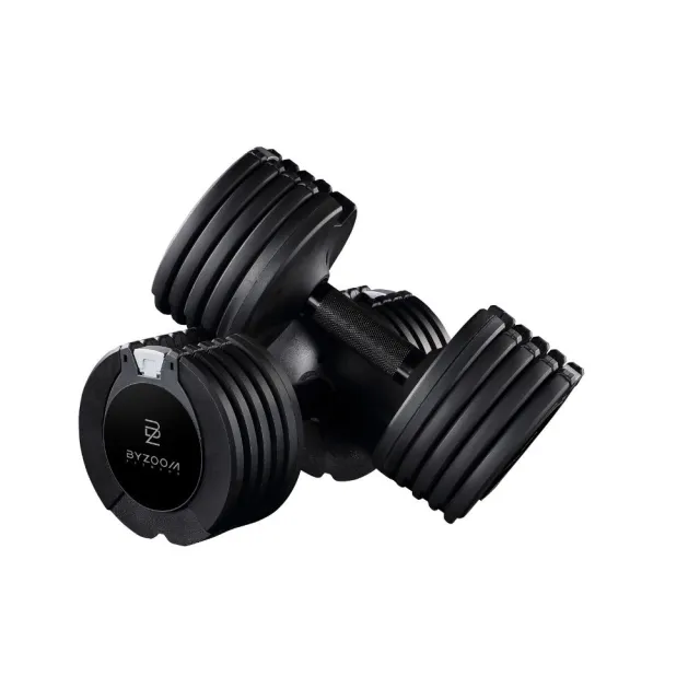 【BYZOOM FITNESS】Pure Series 10kg 5段重量可調式啞鈴 白/黑二色 單入
