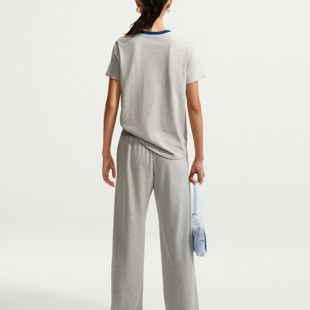 【NIKE 耐吉】長褲 女 AS W NSW MR PANT WIDE 運動 休閒 灰色 (IW1386050)