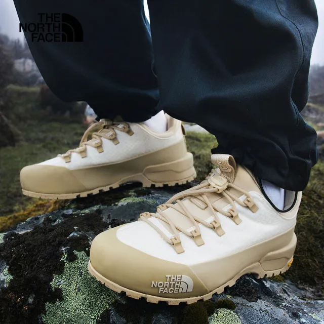 【The North Face 官方旗艦】北面男女款棕色Vibram抓地耐磨休閒靴|817BTOB