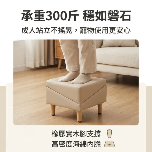 【IPSKY】多功能寵物爬梯椅凳 寵物樓梯 可摺疊台階 二合一 防滑耐磨 寵物爬梯 寵物斜坡 狗狗樓梯 寵物階梯
