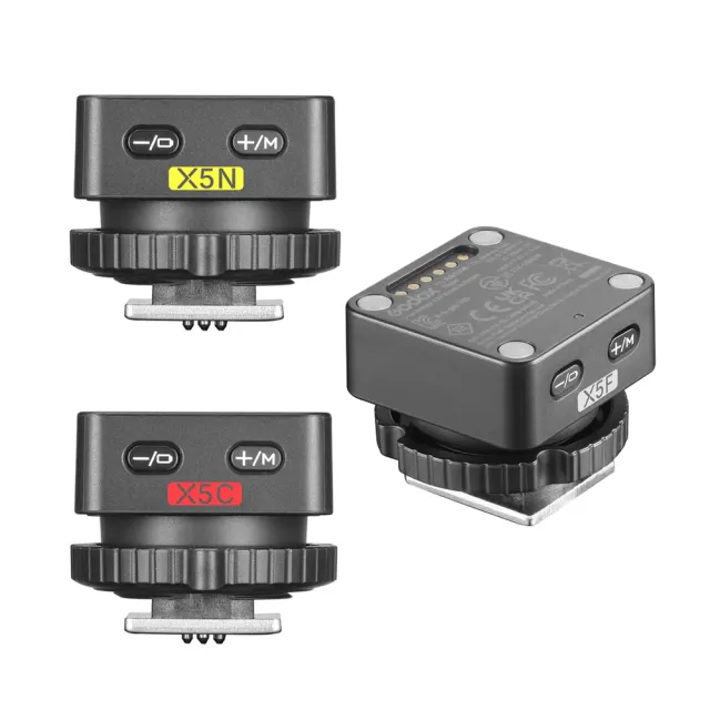 【Godox 神牛】X5 TTL無線引閃器 FOR CANON/NIKON/FUJI規格 (公司貨)