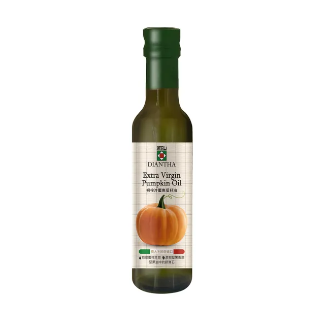 【Diantha 第一山】初榨冷壓南瓜籽油250ml(可生飲)