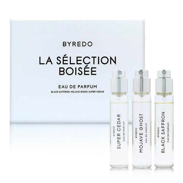 【BYREDO】La S☆lection Bois☆e 禮盒 12mlx3 (莫哈維之影/ 北國之春/黑色蕃紅花)