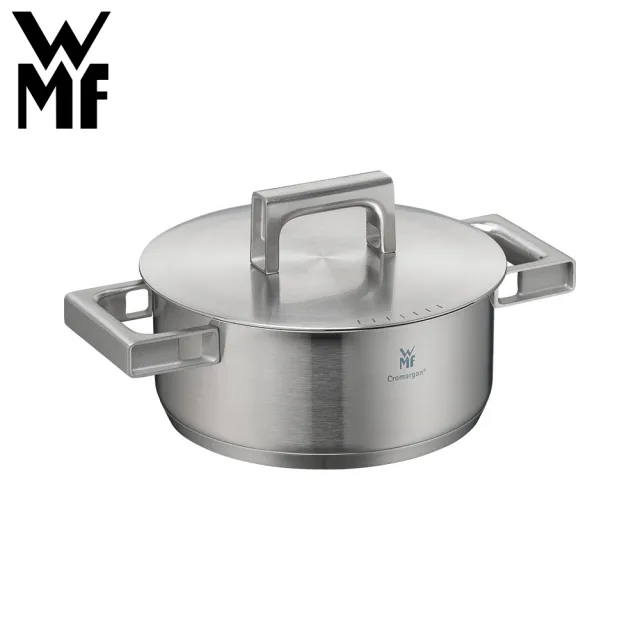【WMF】義大利製 Ultimate Cool 不鏽鋼低身湯鍋 20cm 2.5L IH爐/電磁爐/瓦斯爐適用