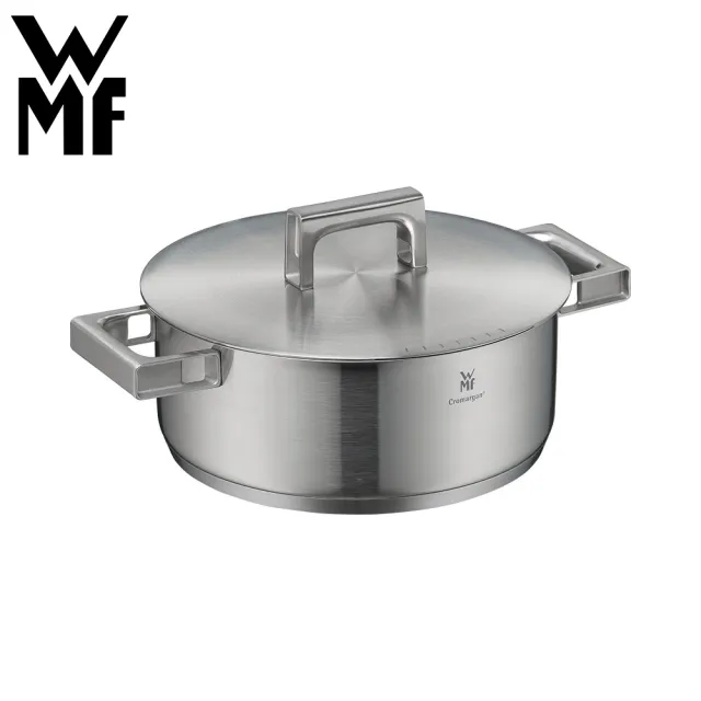 【WMF】義大利製 Ultimate Cool 不鏽鋼低身湯鍋 24cm 4.1L IH爐/電磁爐/瓦斯爐適用