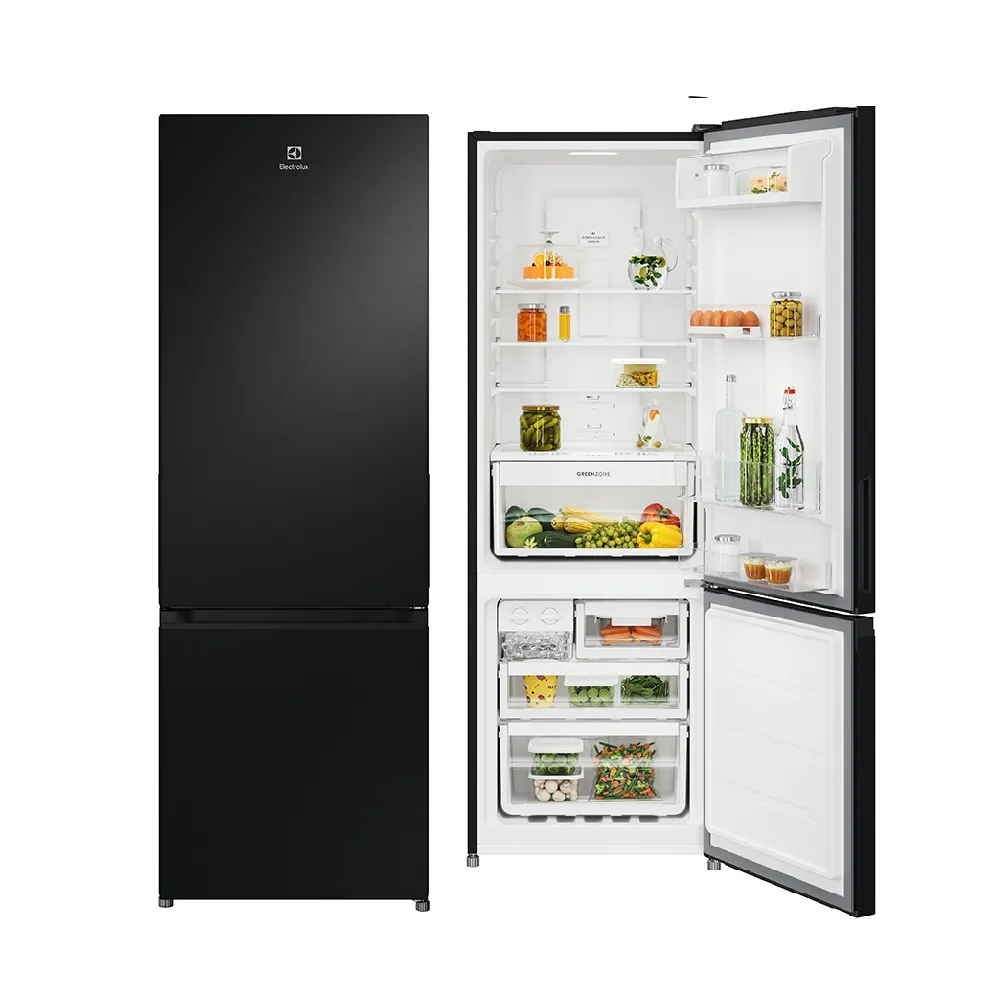 【Electrolux 伊萊克斯】700系列 345L AI 變頻智慧雙門冰箱(EBM3402L-B)
