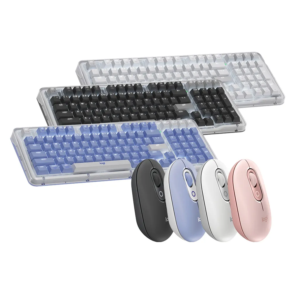 【Logitech 羅技】ALTO KEYS K98M機械式無線鍵盤 + POP Mouse無線藍芽滑鼠