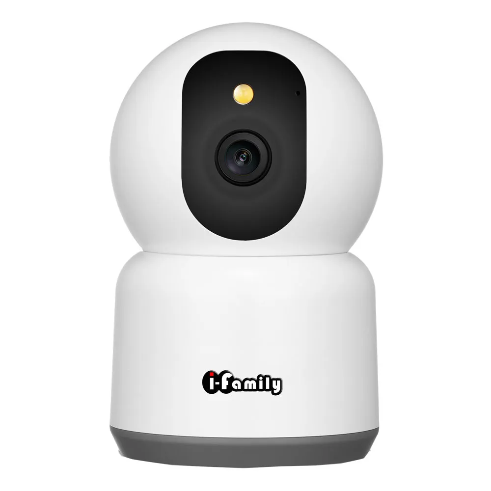 【I-Family】八百萬畫素 支援5G雙頻 WIFI 四分割畫面 星光全彩夜視 無線網路監視器 攝影機(IF-001F)