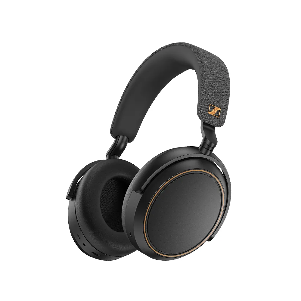 【SENNHEISER 森海塞爾】Momentum 4 Wireless 主動降噪耳罩式藍牙耳機 曜金黑 M4AEBT