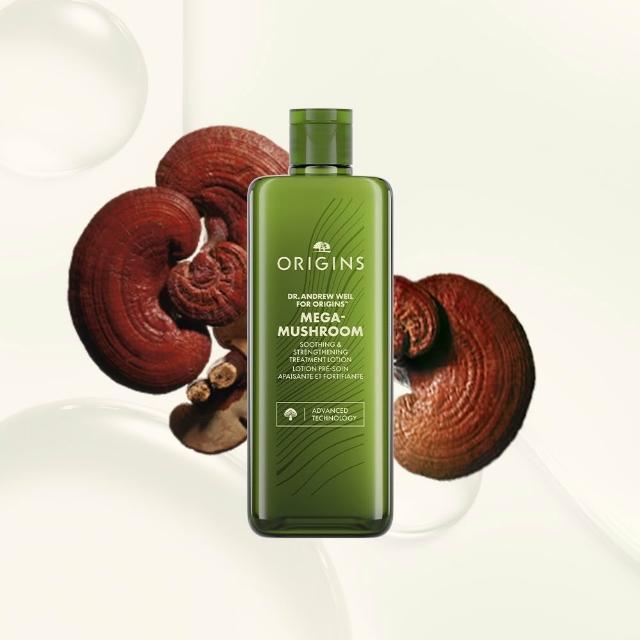 【ORIGINS 品木宣言】青春無敵靈芝光潤機能水400ml (化妝水/保濕/舒緩泛紅肌膚)