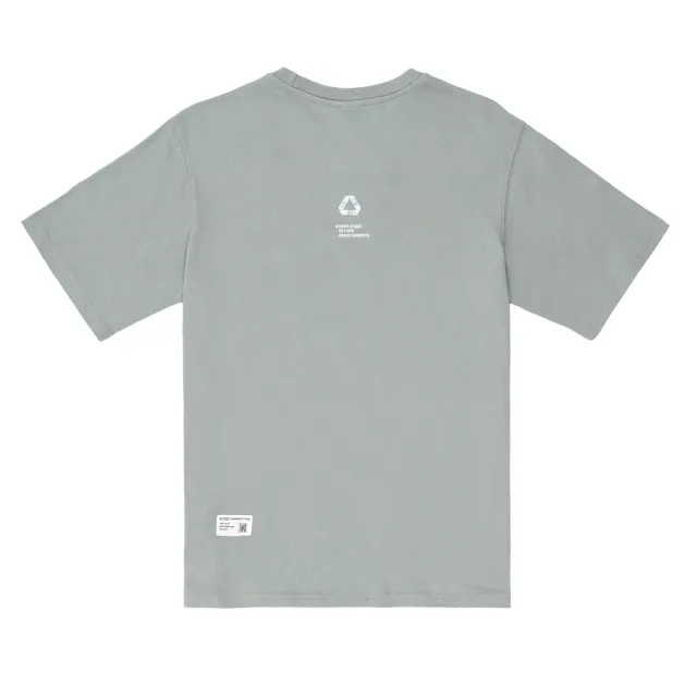 【5th STREET】短袖 短t 上衣 t恤 TEE 有機棉 中性 綠色(570917)