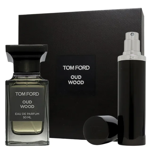 【TOM FORD】私人調香系列 Oud Wood 神秘東方禮盒-淡香精 EDP 50ml+隨身瓶10ml內含香水