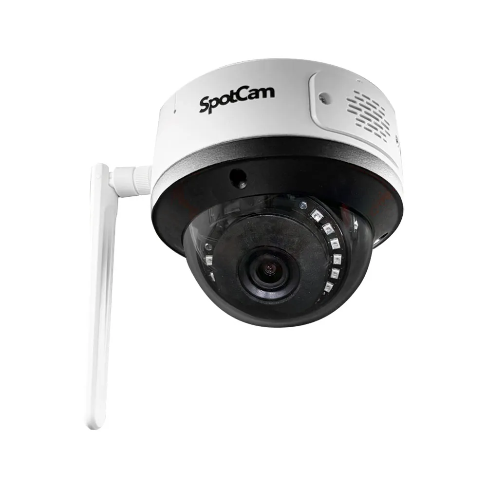【spotcam】MD1 2K防水IK10防暴保護罩網路攝影機/台灣監視器(IP66防水│支援SD卡│免費雲端│免費錄影)