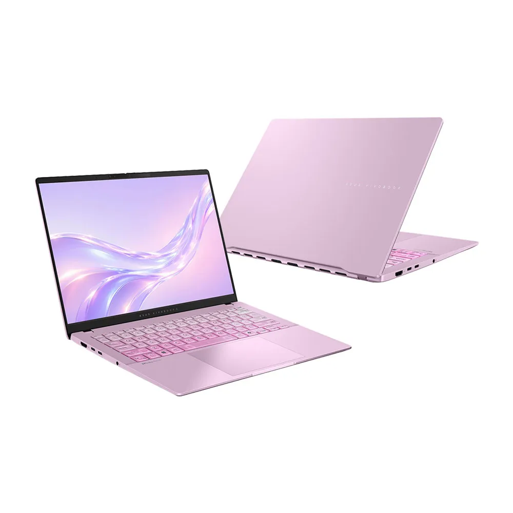 【ASUS 華碩】包鼠組★14吋Ultra5輕薄AI筆電(VivoBook S S5406SAL/Ultra 5-226V/16G/512G/W11/OLED/莓果粉)