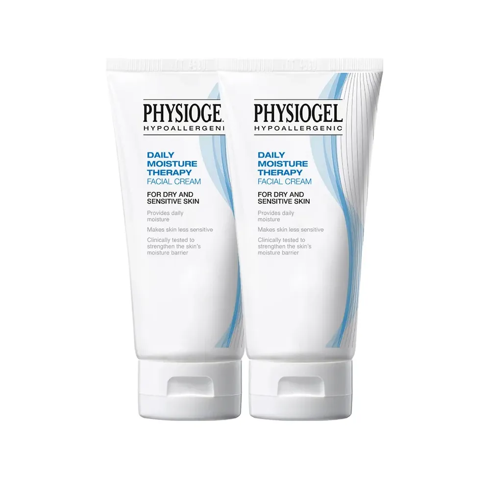 【PHYSIOGEL 潔美淨】層脂質保濕乳霜舒敏組75ml-2入(長效保濕、敏感肌、韓國保養)