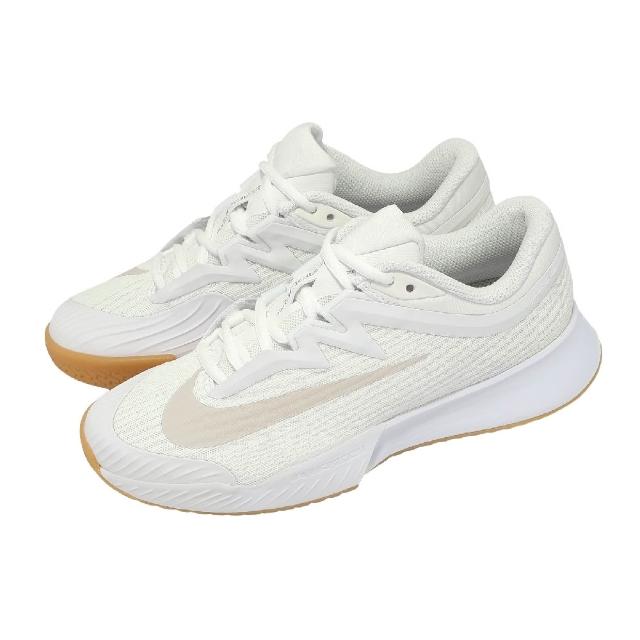 【NIKE 耐吉】硬地網球鞋 匹克球鞋 W Zoom Vapor Pro 3 HC 女鞋 男鞋 白 FZ2158-102